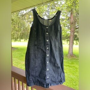 Levi Strauss Black Denim Dress